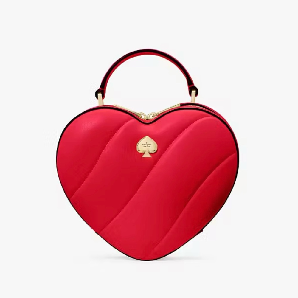 BRAND NEW Kate Spade Novelty Collection - Red Heart-Shaped Bag